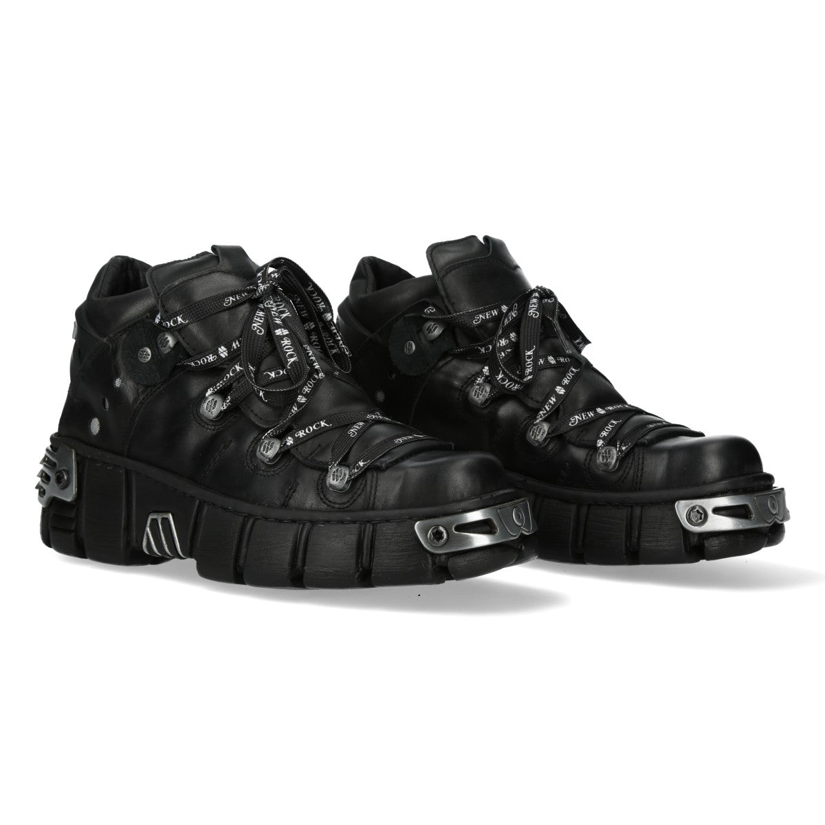 New Rock Boots & Shoes | M-WALL106NSHLACE-C2