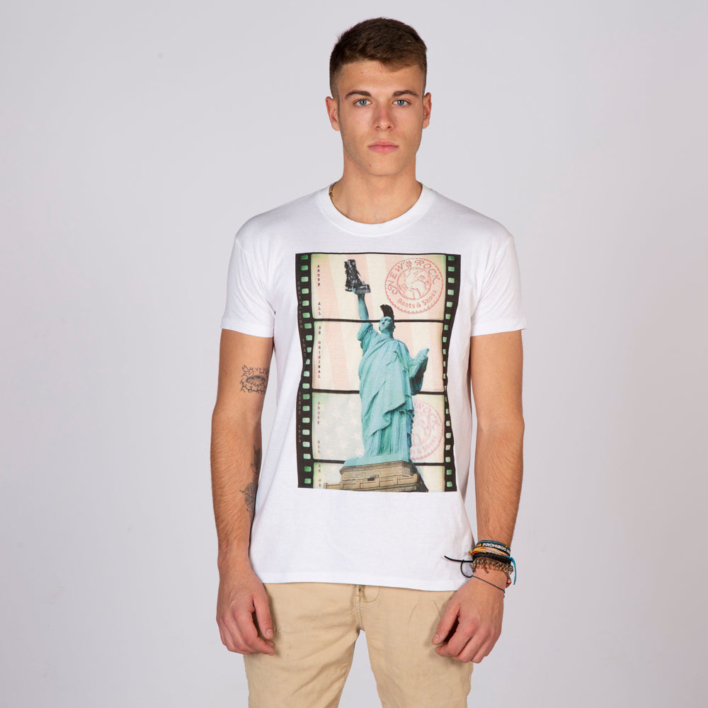 New Rock Boots & Shoes | W-TSHIRT9-S1