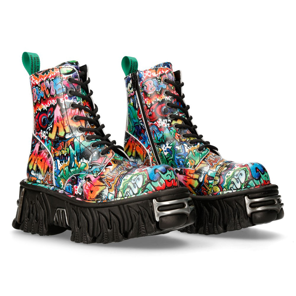 New Rock Boots & Shoes | M-MILI083C-V18