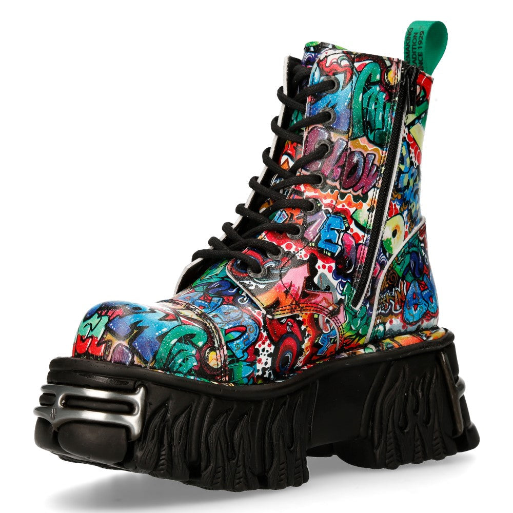 New Rock Boots & Shoes | M-MILI083C-V18